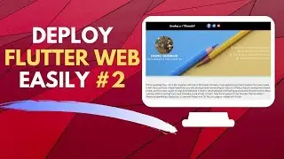 Deploy Flutter Web Projects | Flutter Portfolio Website - Part 2