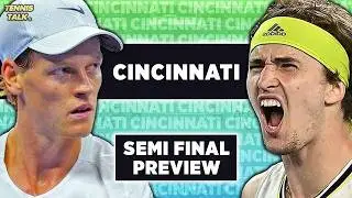 Sinner vs Zverev | ATP Cincinnati 2024 SF | Tennis Preview & Prediction