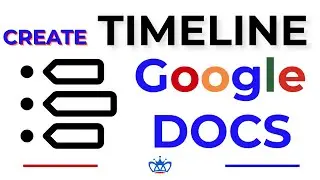 Creating a Timeline on Google Docs - QUICK Guide