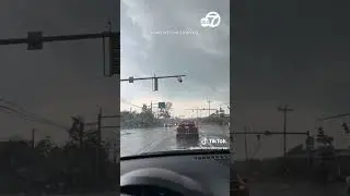 Terrifying video shows tornado touch down just feet away from Ohio motorist