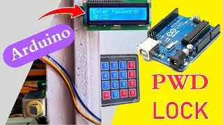 Password-Based Door Lock System Using Arduino and Keypad