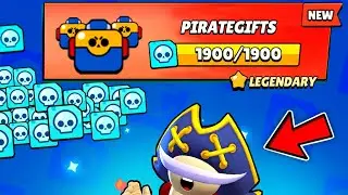 Completed PIRATE QUESTS! Brawl Pass GIFTS - Brawl Stars