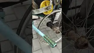 самодельный вело-мото трайк