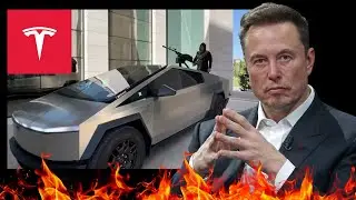 Elon Musk Machine Gun Tesla Russia Warlord