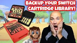 Make LEGAL Backups Of Nintendo Switch Cartridges | MiG Flash V2 Review