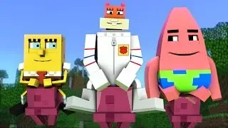 Spongebob in Minecraft 4 - Animation