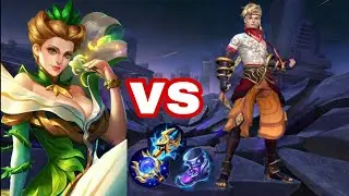 aurora gameplay 2024. build lawan yin . full emosi #mlbb #aurora #auroragameplay