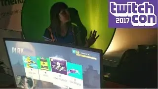 Webaround, Portable green screen for Stearmers - Twitchcon 2017