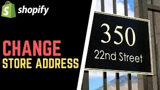 Change Store Business Address / Country in Shopify