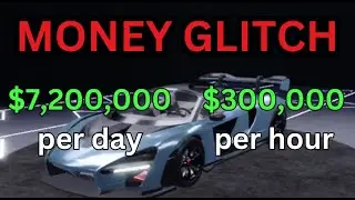 New +$300K/day money glitch in Roblox Drive World