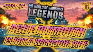 Agile Plymouth is not a Wanchor Ship  (World of Warships: Legends iPad)