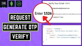 Two factor Authentication with Node Js and MongoDB (Email OTP Verification)