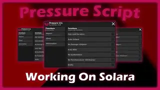 *OP* Pressure Script | Auto Play, No Damage, Notify | Working On Solara/Mobile | No Lag