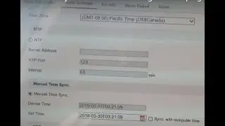 HIKVISION DVR/NVR how to adjust date and time using browser plugin