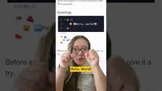 You can learn to code in Emoji! 🤯🍇 