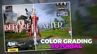 Best color grading tutorial 🥶 - Best app for color grading 🥵 - Pubg mobile color grading tutorial