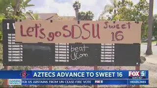 Aztecs advance to Sweet 16