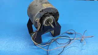 You wouldn't believe what a simple guy made out of an old motor!!! Don't throw it in the trash!