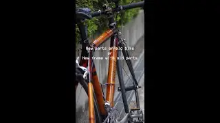 #shorts Old parts with new bamboo frame upgrade