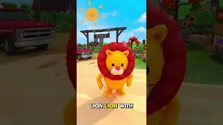 Lion on the Farm!