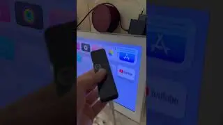Синхронизация приставки Apple TV с пультом.