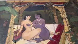 KamaSutra Painting on the wall