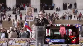 Max Blumenthal Truth Bombs Caleb Maupin and the CPI After Rage Against The War Machine Rally