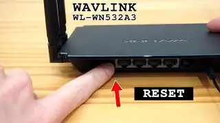 WAVLINK WL-WN532A3 router wi-fi 5 dual band • Factory reset