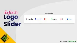 Pure CSS Infinite Client Brand Logo Slider | Image Slider Animation