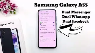 Samsung Galaxy A55  How to install Dual apps