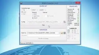 NV08C-RTK-M RAW to RINEX Conversion