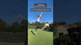 ✨Handstand snap down tutorial✨ #handstandtutorial #handstand #handstandworkout #gymnastics #cheer