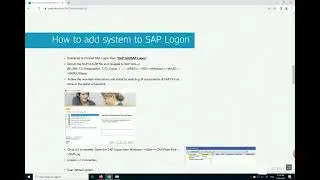 SAP Logon/GUI Configuration - S/4HANA 2021