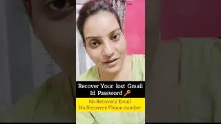 Gmail Account Recovery 100%  