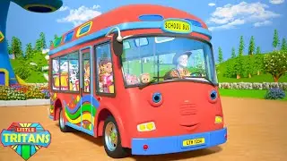 Wheels on the Bus Song & Nursery Rhyme for Kids