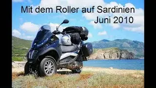 Rollerreise Sardinien 2010 - 2 - Fähre Livorno-Olbia, Moby Ferries, Piaggio MP3