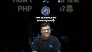 How to run first PHP program in XAMPP on localhost? 