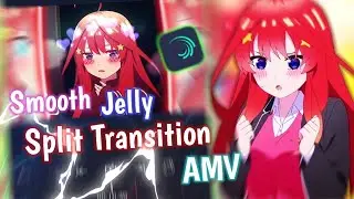 Tutorial Smooth Jelly Split Transition Full & Shake AMV || Alight Motion