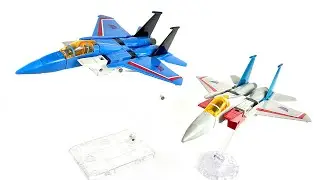 SUPER Cool Figures !!! G1 Transformers Re-Issues Thundercracker & Starscream Chefatron Review