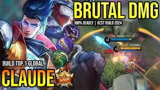 CLAUDE BEST BUILD 2024 | BUILD TOP GLOBAL CLAUDE GAMEPLAY | MOBILE LEGENDS✓