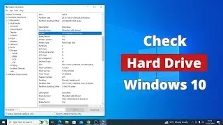 How to Check What Hard Drive You Have in Windows 10