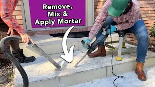 How to Remove Tile Mortar