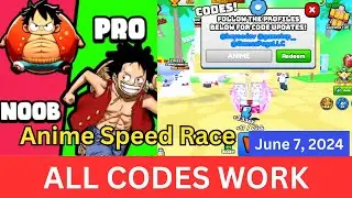 *All CODES WORK* Anime Speed Race ROBLOX, June 7, 2024