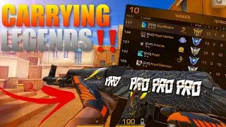 Standoff 2 Carrying Pros(Legends) In Competitive‼️