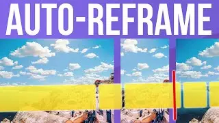 How To Auto-Reframe Multiple Clips In Premiere Pro