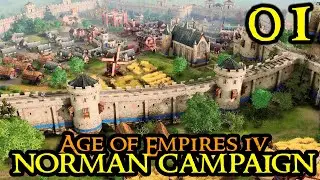 Age of Empires IV - NORMAN CAMPAIGN || Full Release || Epic Strategy Gameplay || Part 01