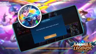 How To Fix Error loading files Please relogin to the game in Mobile Legends