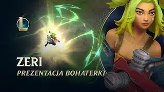 Prezentacja bohaterki Zeri | Rozgrywka — League of Legends