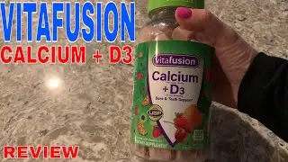 ✅  VitaFusion Calcium D3 Supplement Pills 🔴