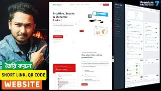 How to Create a URL Shortener, QR Code, Bio Links Making Website with Premium URL Shortener Script
